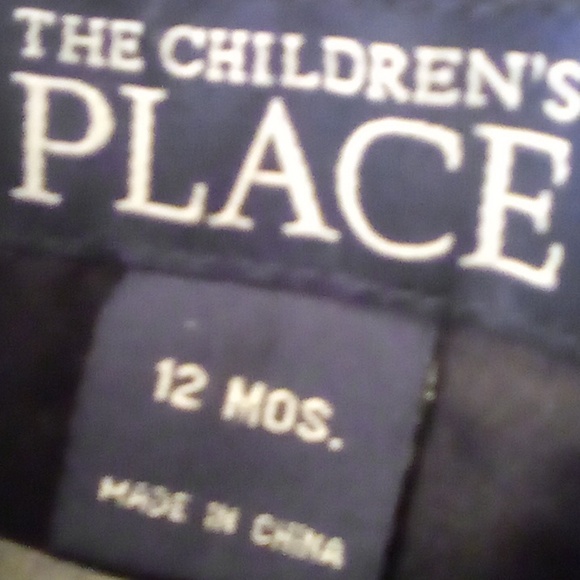 Girls' 12mos. faux leather flower embroidered jacket - Picture 3 of 4